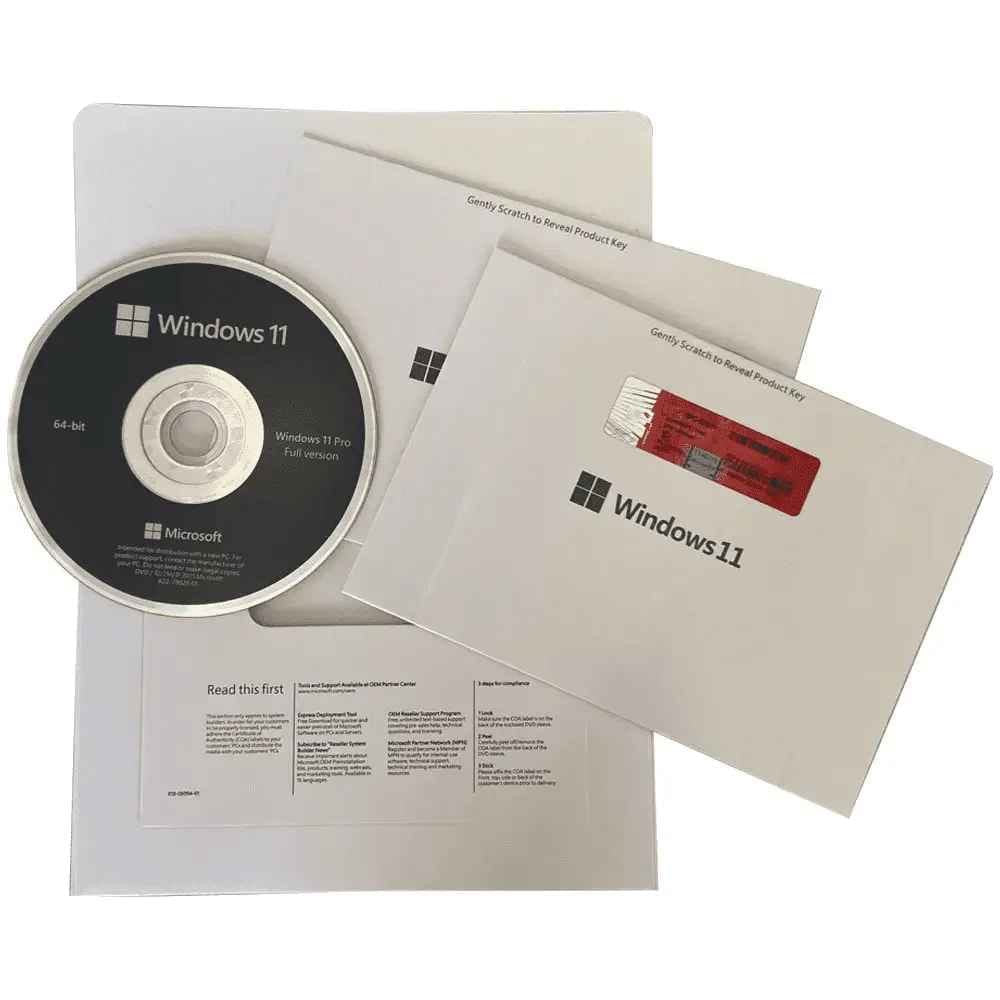 Microsoft Windows 11 Pro — Full DVD Box South Africa
