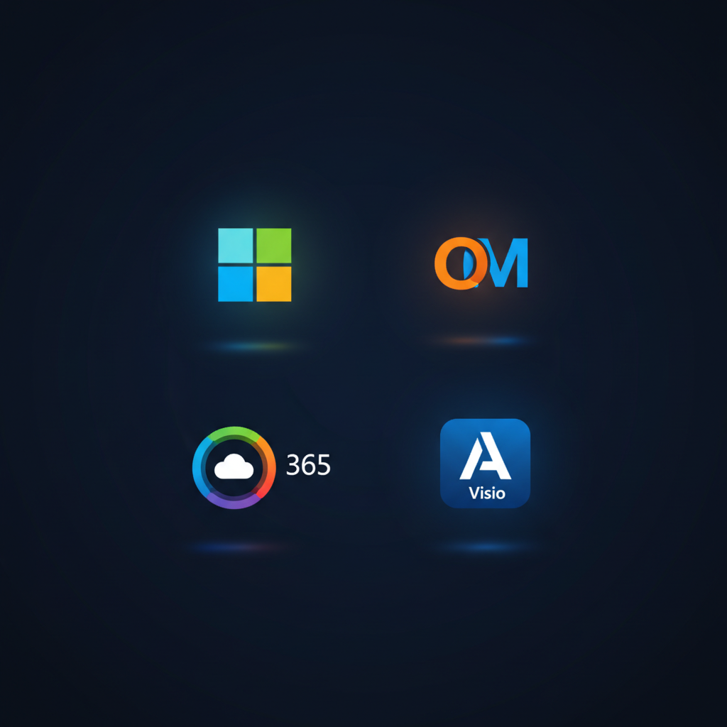 Microsoft Product Logos